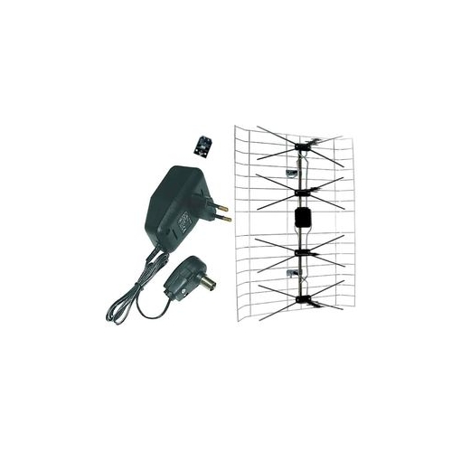 Antena szerokopasmowa + zasilacz