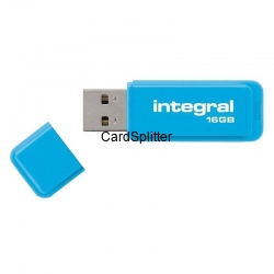 Pendrive Integral Neon USB 3.0 16GB 110 MB/s BLUE
