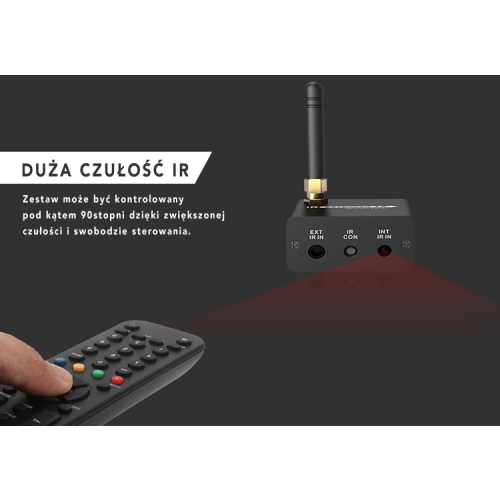Przedłużacz pilota IR Extender przekaźnik pilota Wi-fi SP-IRW200