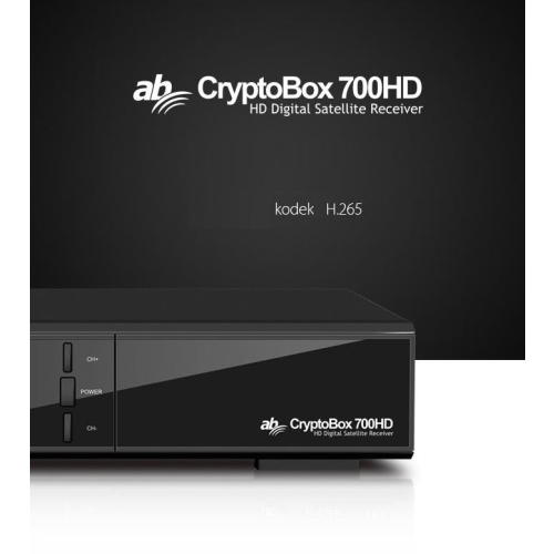 Dekoder AB CRYPTOBOX 700HD H.265