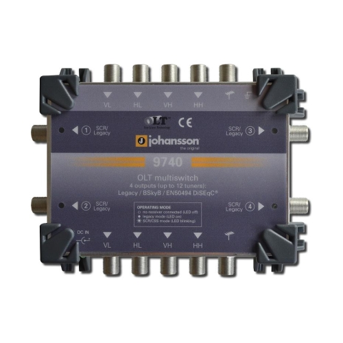 MULTISWITCH UNICABLE JOHANSSON 9740 - 5/4 UNICABLE, SCR, OLT