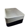 Koszyk bambusowy organizer z wyściółką 14x25x33 cm
