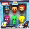 Zapachowe Gumowe puzzle 3D MARVEL 6 figurek