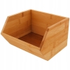 Pojemnik pudełko box BAMBUSOWY 30x20x13 cm
