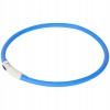 ŚWIECĄCA OBROŻA LED DLA PSA 70 cm silikonowa 82