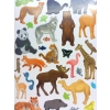 Książka z naklejkami 175 naklejek ZWIERZĘTA W ZOO