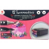 TWINMARKERY Dwustronne BOX 12 SZT Alkoholowe 104