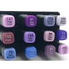 TWINMARKERY Dwustronne BOX 12 SZT Alkoholowe 387