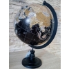 GLOBUS XL DREWNIANY OZDOBNY VINTAGE 31,5 CM CZARNY