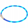 ŚWIECĄCA OBROŻA LED DLA PSA 70 cm silikonowa 82