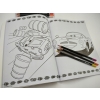 KOLOROWANKA MEGA COLOR naklejki Disney PIXAR Cars