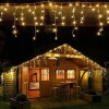 Wiszące Lampki Choinkowe Kurtyna 204 x LED + Timer