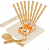 Bambusowy zestaw do SUSHI 14 elementów SMUKEE 268