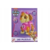 PUZZLE PEPPA PODWÓJNY NADRUK 24 ELEMENTY RÓŻNE 126