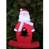 Figurka bożonarodzeniowa bałwanek z dzwonkiem 17cm