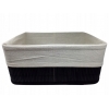 Koszyk bambusowy organizer z wyściółką 14x25x33 cm