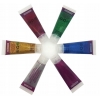 Farby BROKAT AKRYLOWE zestaw 6 x 75 ml wodoodporne