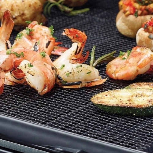3x Mata siatka podkładka grill pieczenia BBQ 42x36