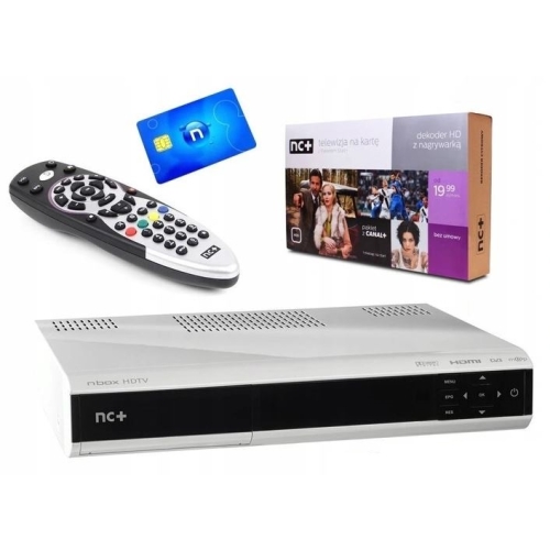 PREPAID dekoder nBox 5800s BXZB pakiet START+ 12 m