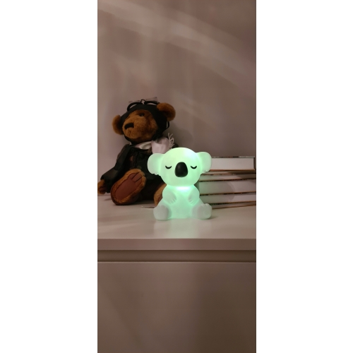 Lampka Nocna dla Dzieci KOALA BIAŁY różne kolory