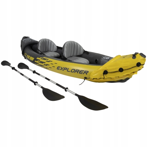 KAJAK INTEX EXPLORER K2 DMUCHANY 2 WIOSŁA POMPKA