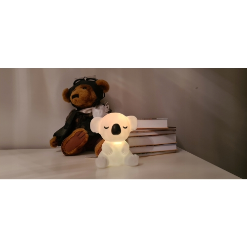 Lampka Nocna dla Dzieci KOALA BIAŁY różne kolory