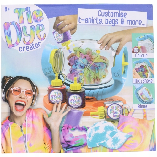 TIE DYE DIY ZESTAW DO FARBOWANIA 12 BARWNIKÓW 207