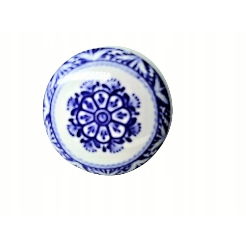 GAŁKA CERAMICZNA UCHWYT DRZWI SZAFY SZUFLADY WZÓR