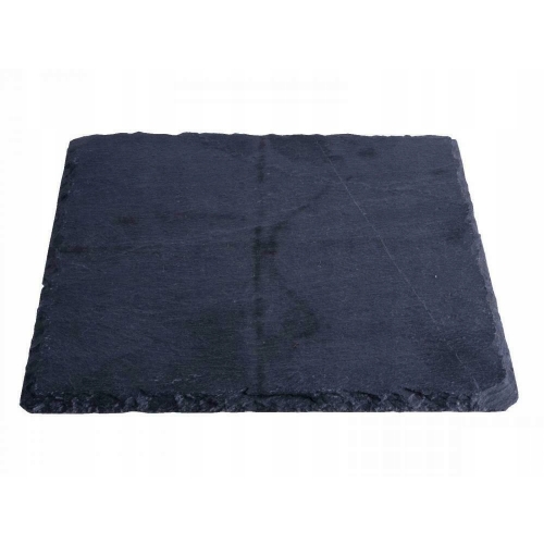 TACA DESKA TALERZ DO SERWOWANIA 17 x 17 cm ŁUPEK