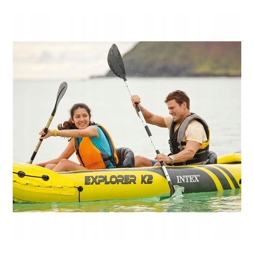 KAJAK INTEX EXPLORER K2 DMUCHANY 2 WIOSŁA POMPKA