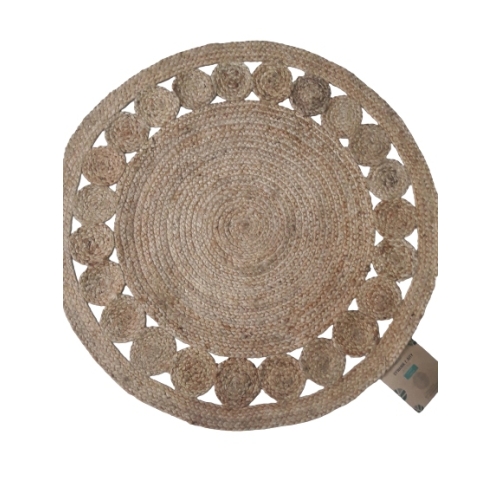 DYWAN JUTOWY 100% NATURALNY Z JUTY 120cm x 90cm 19