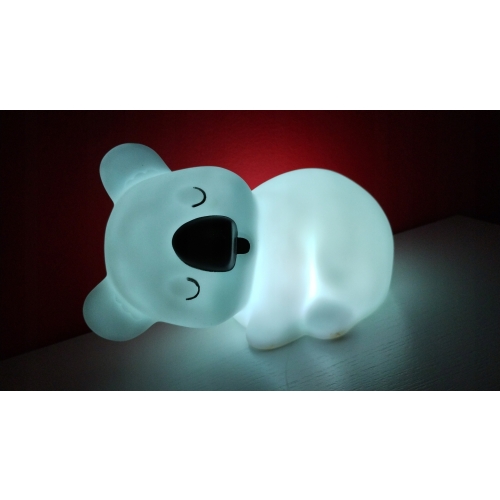 Lampka Nocna dla Dzieci KOALA BIAŁY różne kolory