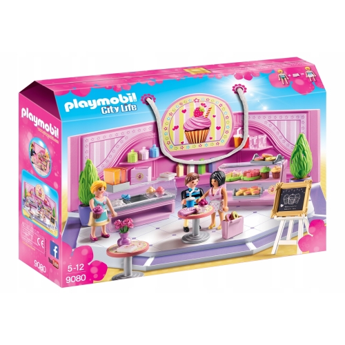 KLOCKI PLAYMOBIL CITY LIFE 90 ELEMENTÓW KAWIARENKA