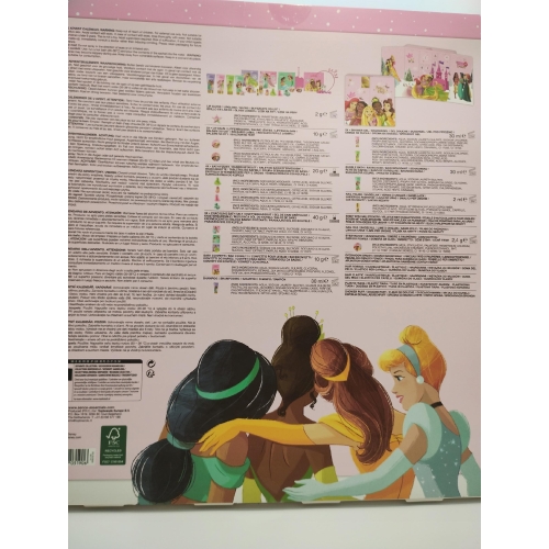 Kalendarz adwentowy Disney Princess 24 kosmetyki