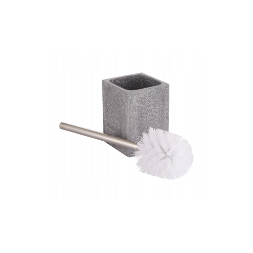 SZCZOTKA DO WC CAPRAIA BROKAT SZARA 13X9,6CM 172