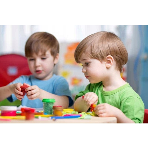 PLAY DOH CIASTOLINA FIGURY GEOMETRYCZNE 6 TUBEK