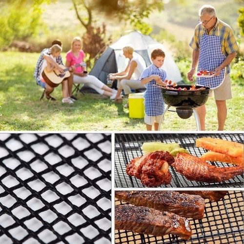 3x Mata siatka podkładka grill pieczenia BBQ 42x36