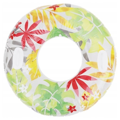 Dmuchane koło ratunkowe INTEX uchwyt TROPICAL 97CM
