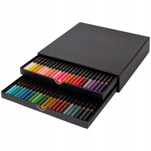 KREDKI OŁÓWKOWE ZESTAW KREDEK CRAFT 46 szt + ETUI