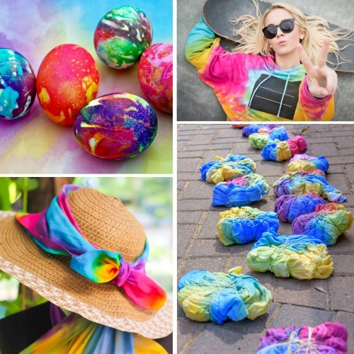TIE DYE DIY BARWNIKI DO FARBOWANIA 10 KOLORÓW 92