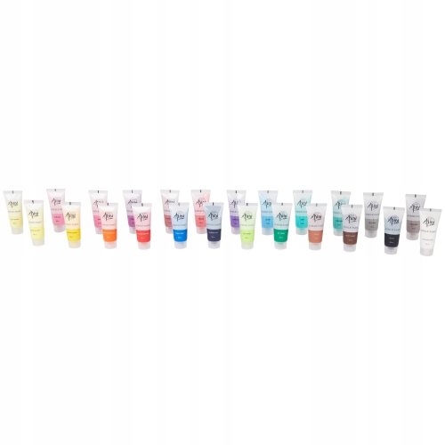 Farby akrylowe metaliczne 8 szt. x 18 ml KOLOR MIX