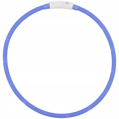 ŚWIECĄCA OBROŻA LED DLA PSA 70 cm silikonowa 82