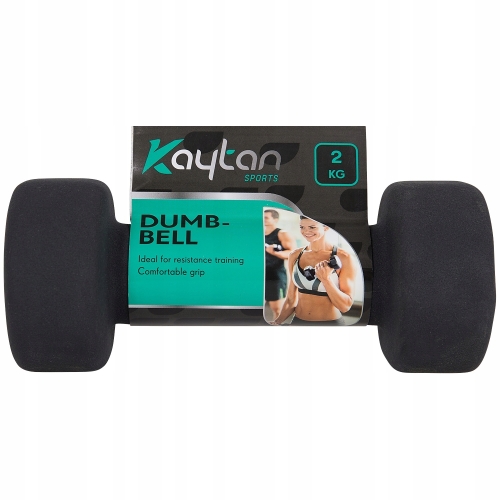 DUMBBELL Odważnik Ciężarek Hantla Hantel 2 KG HIT