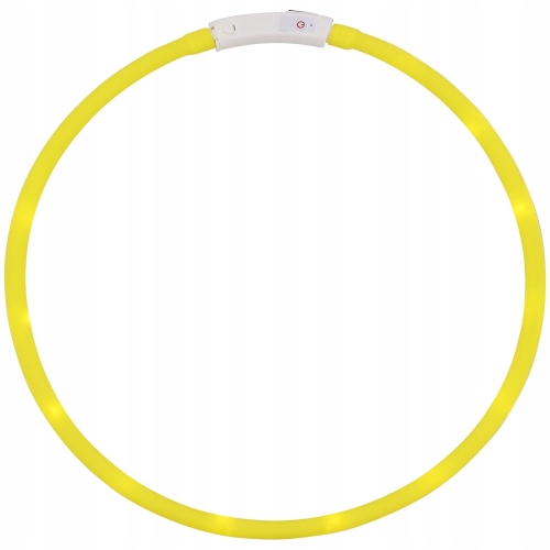 ŚWIECĄCA OBROŻA LED DLA PSA 70 cm silikonowa 99