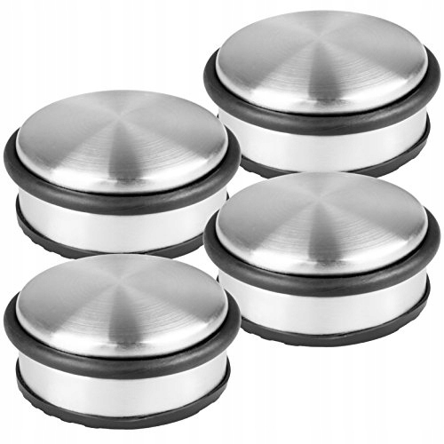 STOPER DO DRZWI ODBOJNIK STAL INOX 11 cm x 5,5cm !