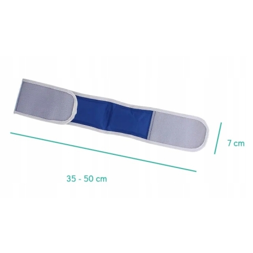 Obroża chłodząca dla psa niebieska 35 - 50 cm DCC