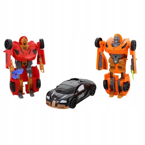 TRANSFORMERS ROBOFORCES ZESTAW 3 SZT TRANSFORMACJA
