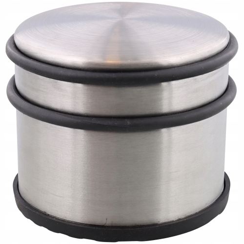 STOPER DO DRZWI ODBOJNIK STAL INOX 11 cm x 5,5cm !