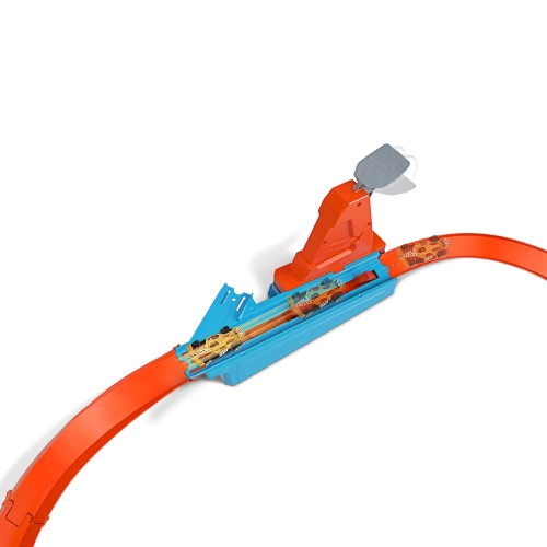 ZESTAW Tor samochodowy Hot Wheels wyścigi auta