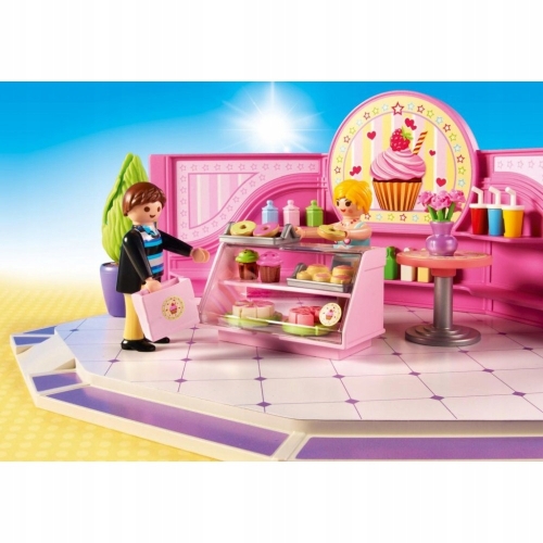 KLOCKI PLAYMOBIL CITY LIFE 90 ELEMENTÓW KAWIARENKA